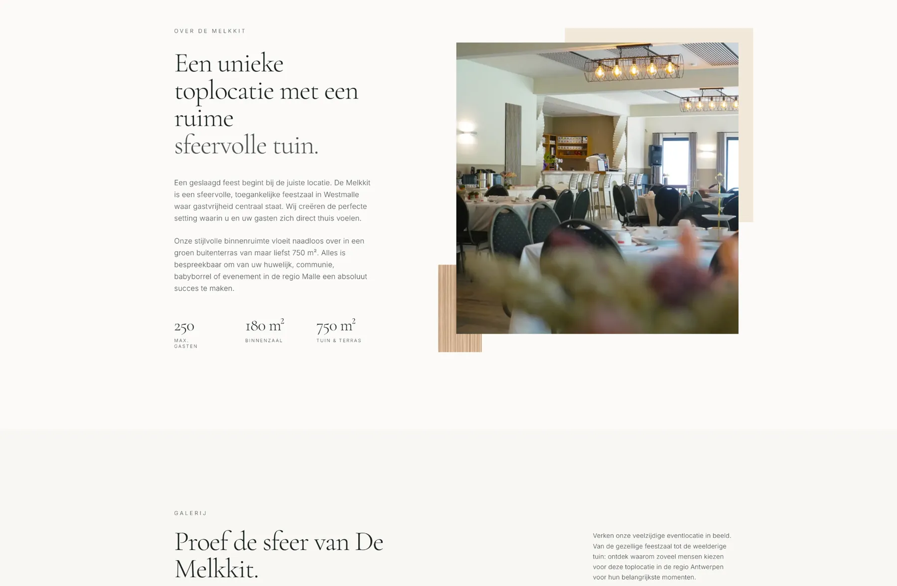 De Melkkit — toplocatie